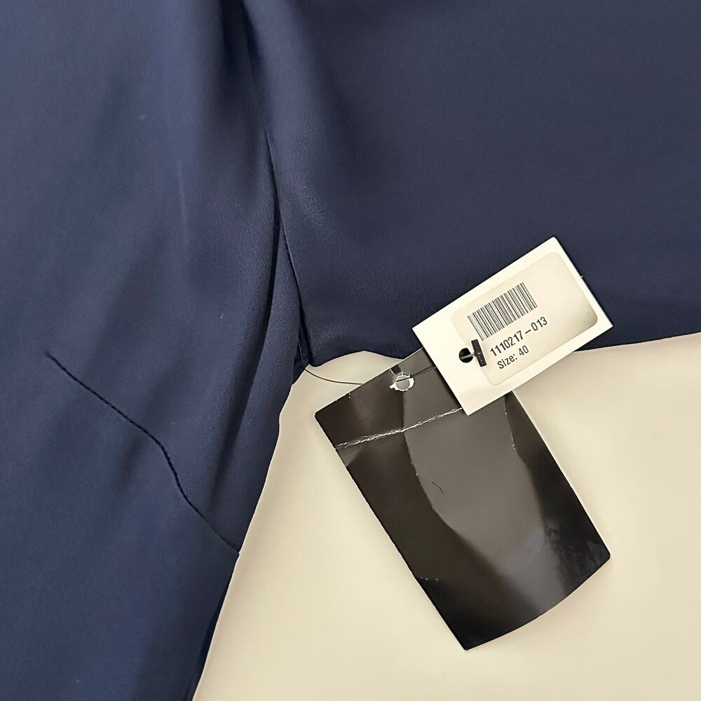 NWT Les Heroines Vanessa Cocchiaro Tina Wrap-Effect Satin Jumpsuit (FR 40 US 8) - Picture 16 of 16